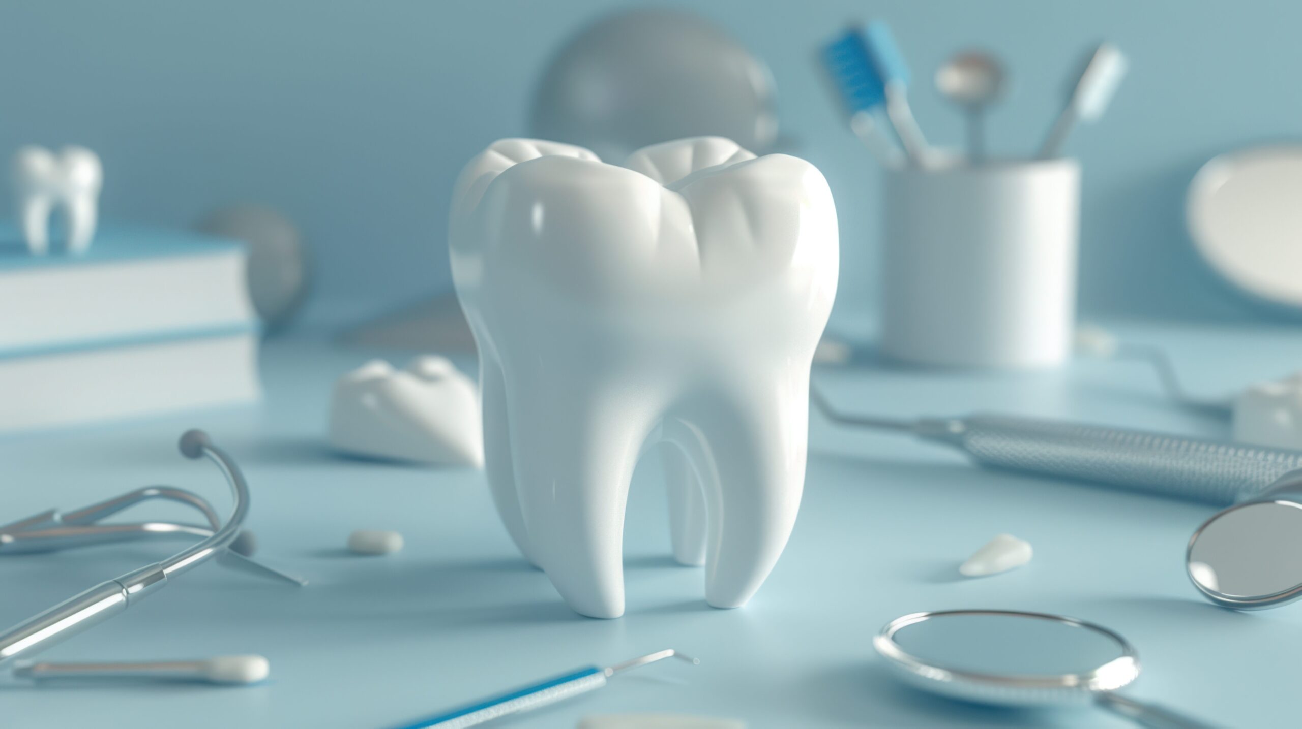 Tools needed to fix common bite alignment in orthodontics, where upper and lower teeth do not meet properly.